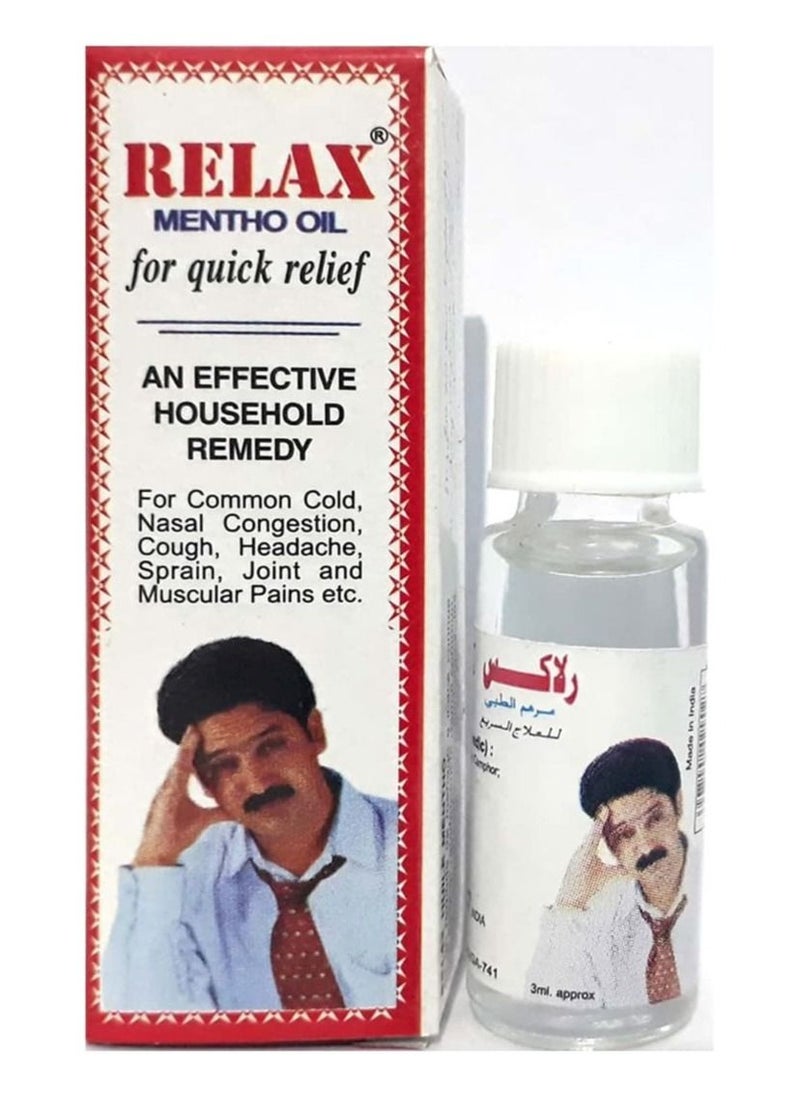 Relax Relax Mentho Oil Quick Relief 