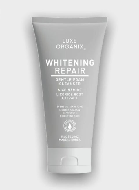 Whitening repair gentle foam cleanser niacinamide licorice root extract