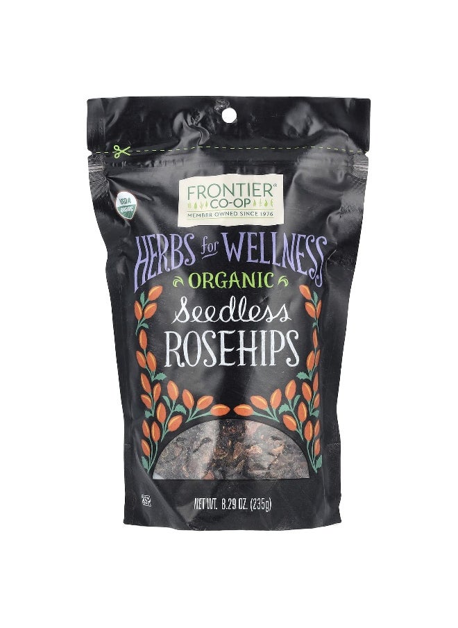 Frontier Co-op Frontier Co-op, Organic Seedless Rosehips, 8.29 oz (235 g)  - Image 1