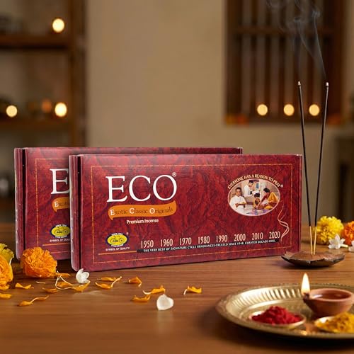 Cycle Pure Eco Handcrafted Premium Incense, Pack of 2, 7 Fragrances, Woody, Sandal, Floral, Fruity, Rose Incense for Festivals, Gifting, Special Occasions - Image 1