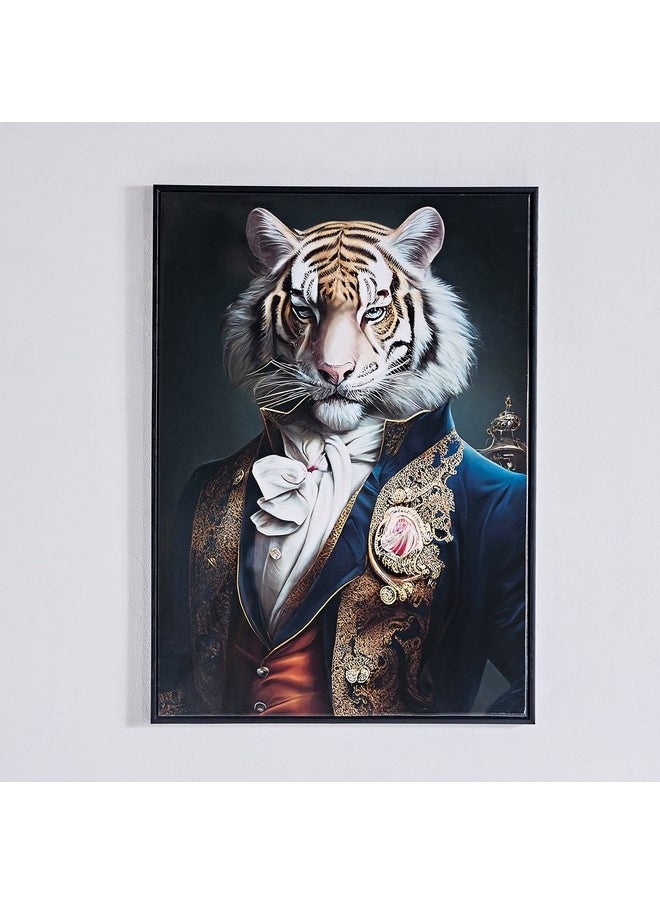 Home Box Ersel Tiger Framed Picture 50 x 2.8 x 70 cm  - Image 1