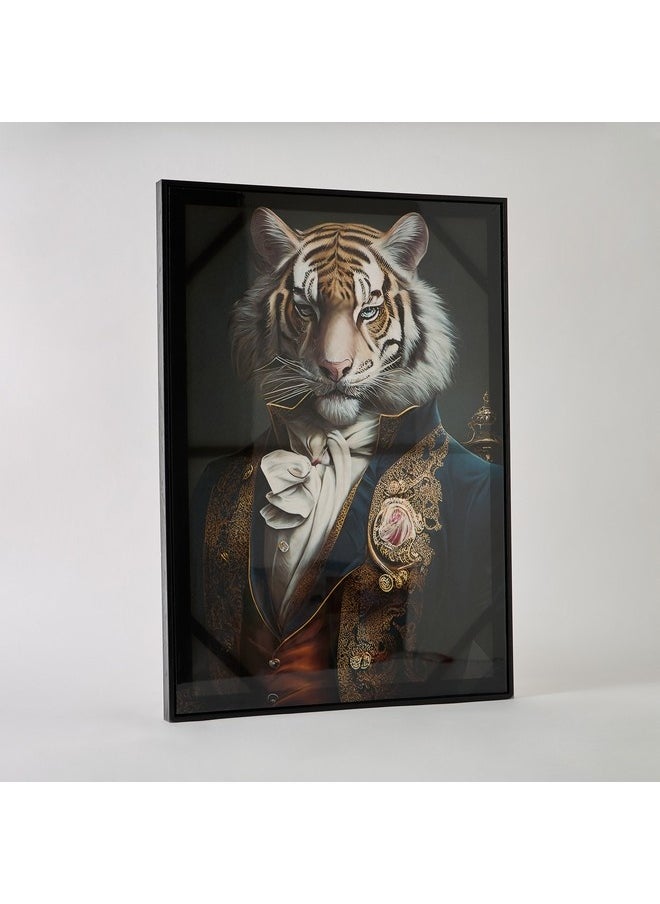 Home Box Ersel Tiger Framed Picture 50 x 2.8 x 70 cm  - Image 3