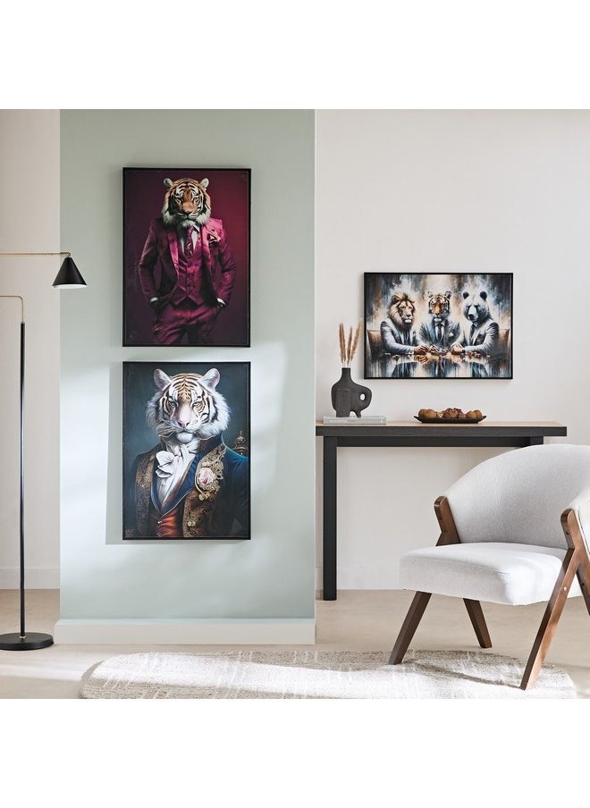 Home Box Ersel Tiger Framed Picture 50 x 2.8 x 70 cm  - Image 2