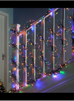 JIHAM Outdoor Light Ramadan Light 23 Meter 300 LED Multicolor LED Fairy Light Exterior Waterproof Light For Ramadan Decoration Curtain Light For Home and Outdoor Decoration Light Multimode Operated Light  - Image 1