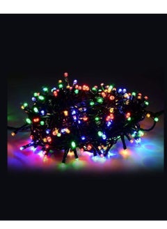 JIHAM Outdoor Light Ramadan Light 23 Meter 300 LED Multicolor LED Fairy Light Exterior Waterproof Light For Ramadan Decoration Curtain Light For Home and Outdoor Decoration Light Multimode Operated Light  - Image 3