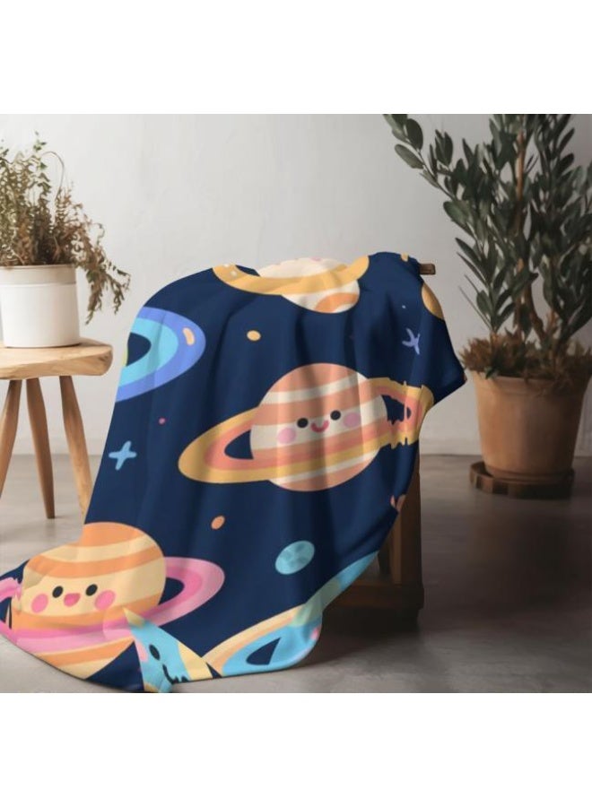 general Flannel thin blanket (warm and comfortable, suitable for sleep, gaming, dust removal and sandproof) 150cm*200cm - 308 - Image 1