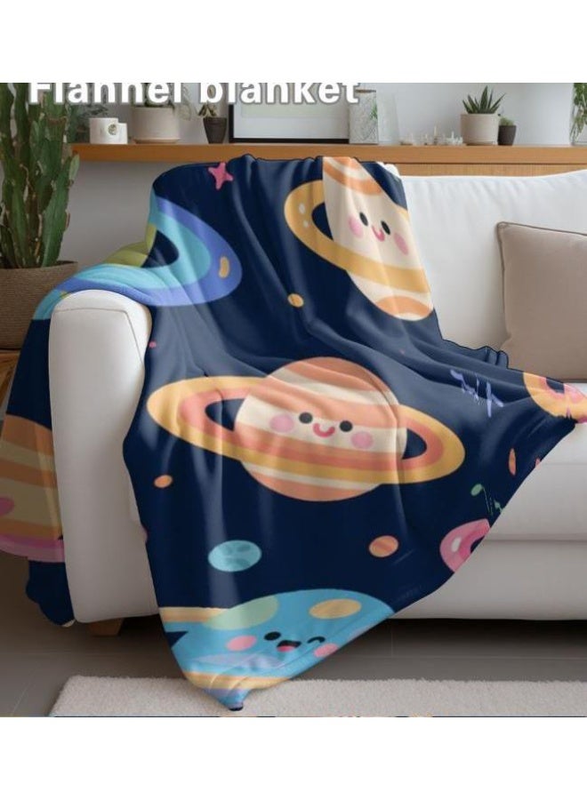 general Flannel thin blanket (warm and comfortable, suitable for sleep, gaming, dust removal and sandproof) 150cm*200cm - 308 - Image 4