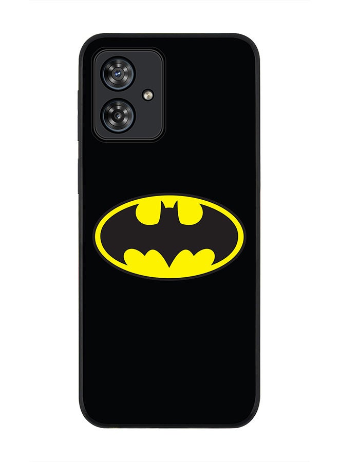 Stylizedd حافظة حواف سوداء متينة لهواتف موتورولا موتو G54 / موتورولا موتو G54 باور / موتورولا موتو G64 5G، غلاف رفيع مرن مضاد للسقوط - الخفاش - Image 1