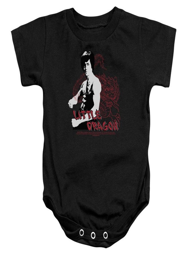 Bruce Lee Martial Arts Little Dragon Baby Infant Romper Snapsuit