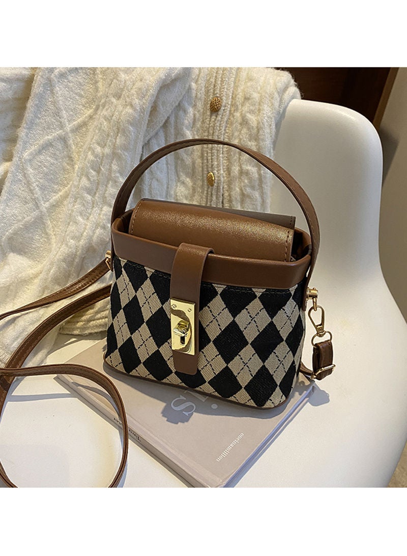 Sharpdo Women's Bucket Bag Handbag Shoulder Crossbody Bag - Image 1