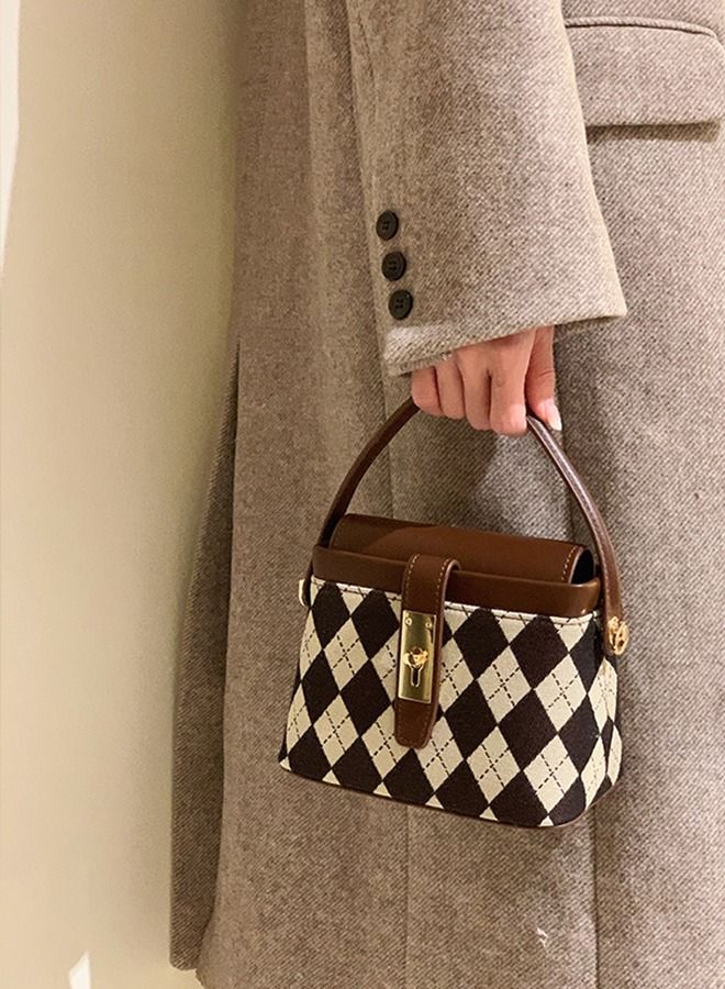 Sharpdo Women's Bucket Bag Handbag Shoulder Crossbody Bag - Image 3