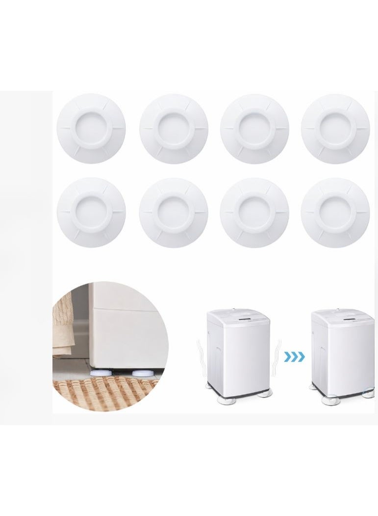 4-piece washing machine base set to stabilize and protect home appliances