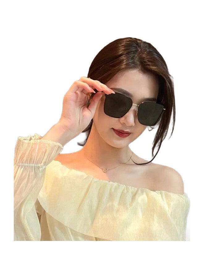 PRSR Gradient Oversized Sunglasses Women Fashion Star Style Sunscreen Sunglasses Female Ps2042 - Image 1