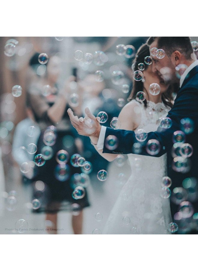 GiftExpress 96 Pcs 4.2" Heart Bubble Wands Party Favors For Weddings Supplies Valentine'S Day Party And Anniversaries  - Image 4