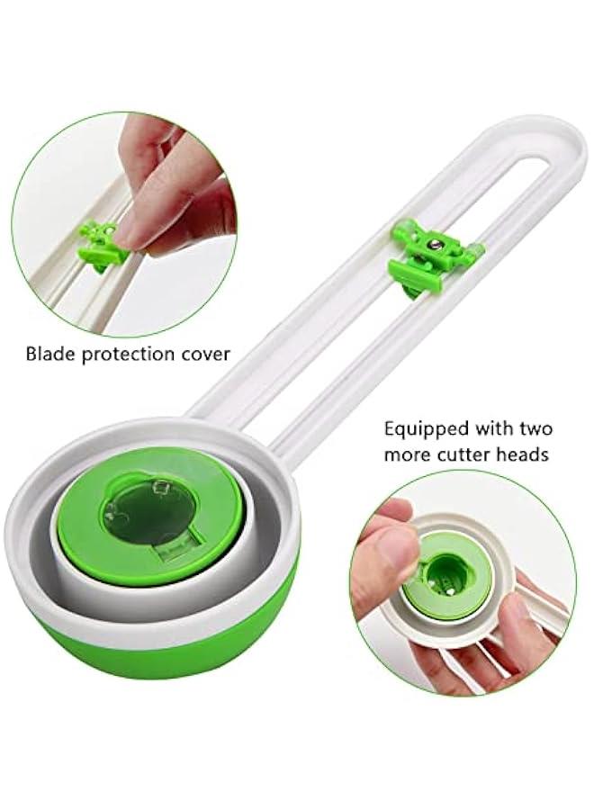 RYNX Circular Paper Cutter Rotary Trimmer Craft Supplies Green Card Cutters - Image 2