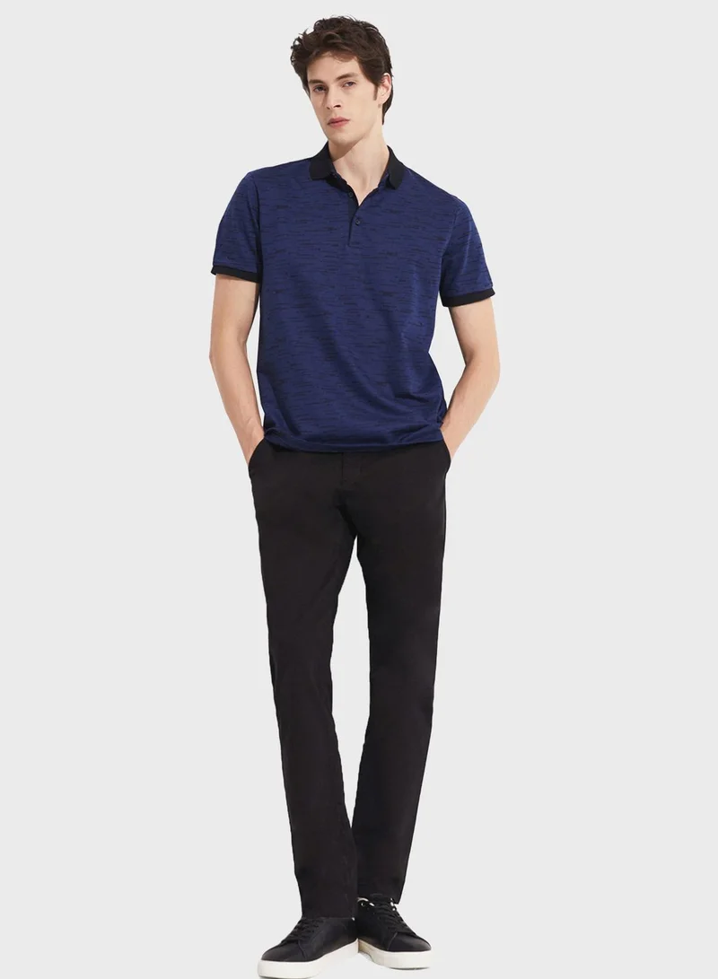 JUNE Essential Slim Fit Polo