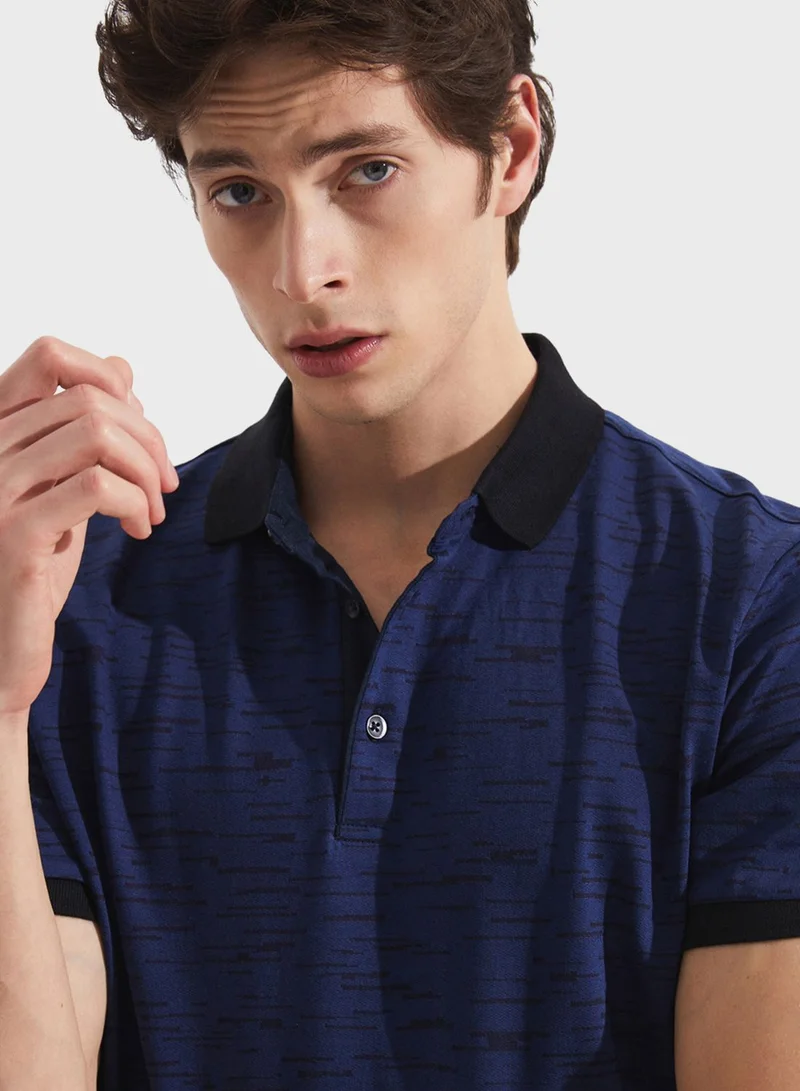 JUNE Essential Slim Fit Polo