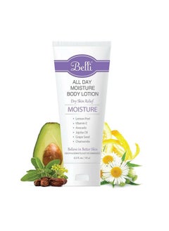 Belli Belli Skincare All Day Moisturizer Body Lotion for All Skin Type, Comforts Dry Skin, Long Lasting & Hydrating, Pregnancy Safe, Vegan based, Chemical Free, 6.5 Oz  - Image 1