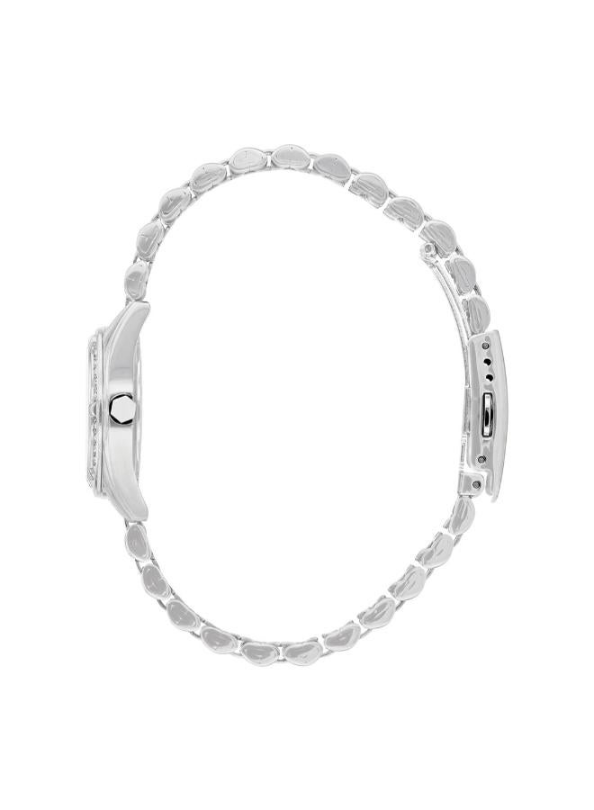 سيتيزن ساعة نسائية كوارتز فضية بحزام ستانلس ستيل - Image 2