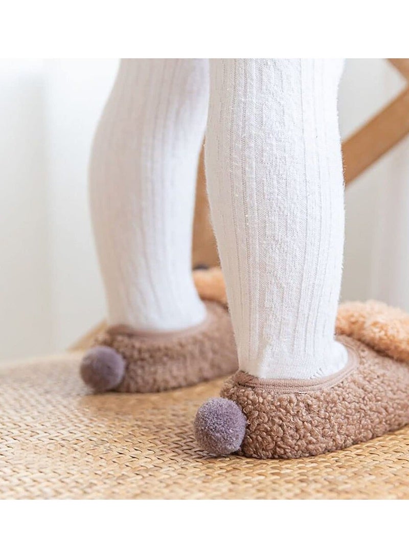 Y&D 3 Pairs Of Baby Walking Soft Sole Anti Slip Thickened Floor Socks Slippers - Image 2