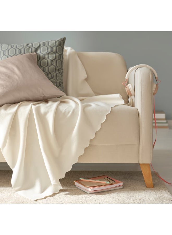 Fleece Throw Blanket, Soft Lightweight Warm Sofa Blanket, Recycled Polyester Cozy Blanket for Bed and Couch - Image 2