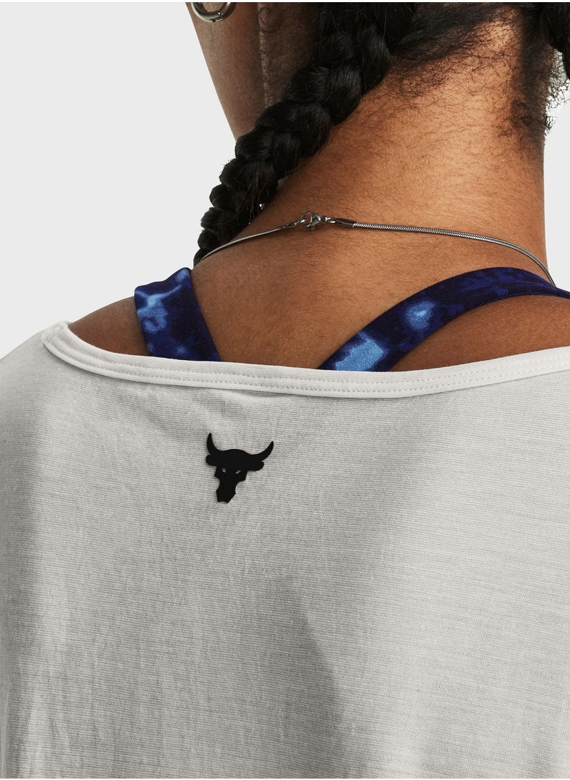 UNDER ARMOUR - Project Rock Completer Deep T-Shirt - Image 1