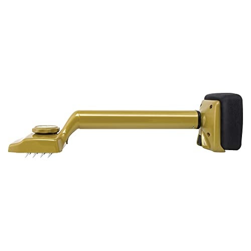 ROBERTS 10-501 Golden Touch"GT" Carpet Knee Kicker with Extra Wide Head, High Contour Neck and 2-Inch Thick Bumper Pad , Yellow - Image 4