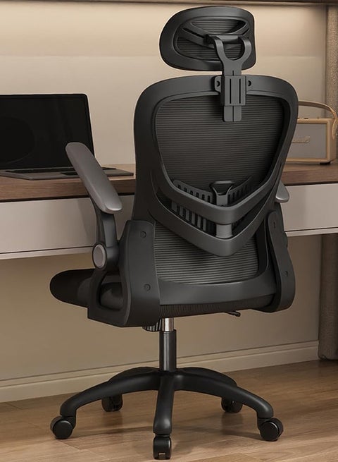 Office Chair Ergonomic Desk Chair, High Back Gaming Chair, Big and Tall Reclining chair Comfy Home Office Desk Chair Lumbar Support Breathable Mesh Computer Chair Adjustable Armrests