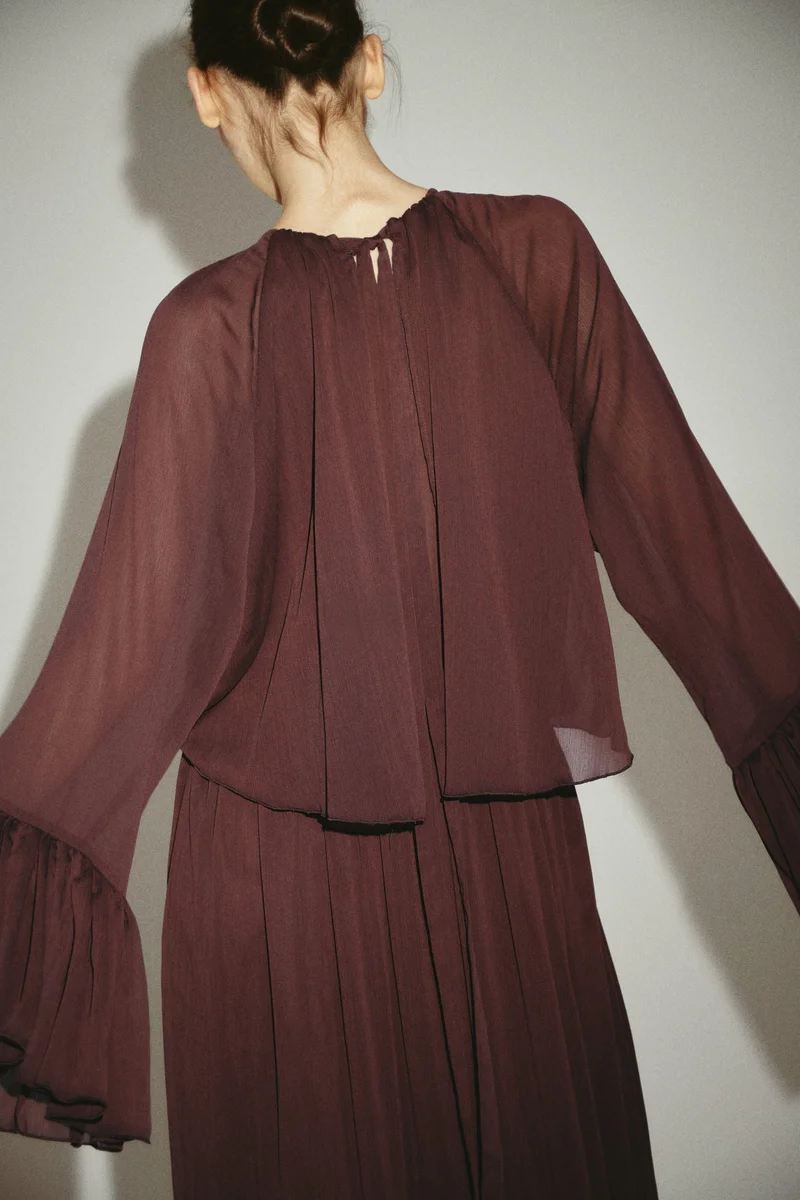 H&M  Oversized layered-look dress for Women | Best Price UAE