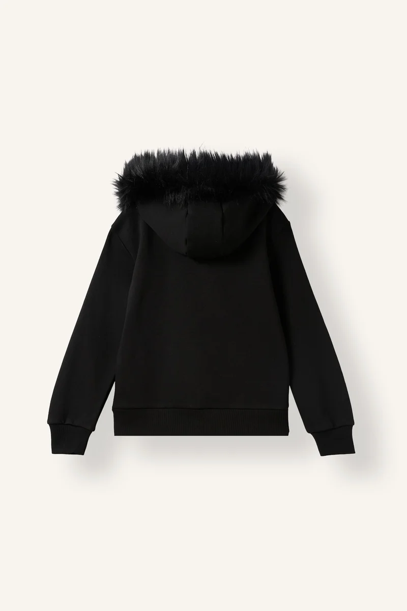 ديفاكتو Regular Fit Hooded Cardigan