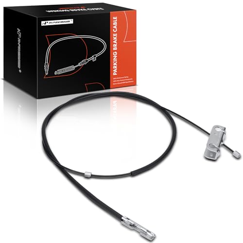 A-Premium Intermediate Side Parking Brake Cable Assembly Compatible with GMC, Chevrolet and Cadillac Models: Yukon XL 1500, Suburban 1500, Avalanche, Escalade ESV, Escalade EXT, 2007-2008 - Image 1