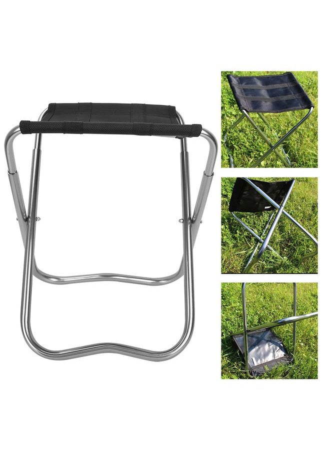 Thoraya Portable Folding Stool Aluminum Alloy Foldable Fishing Chair Outdoor Camping Seat​  - Image 2