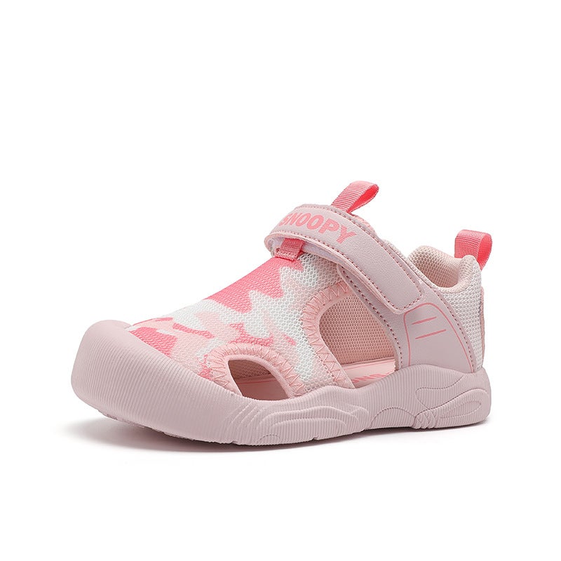 Snoopy Kidsren'S Beach Shoes 2025 Summer Baotou Sandals Travel Quick-Drying Water Sandals Boys Lightweight Non-Slip - Image 4