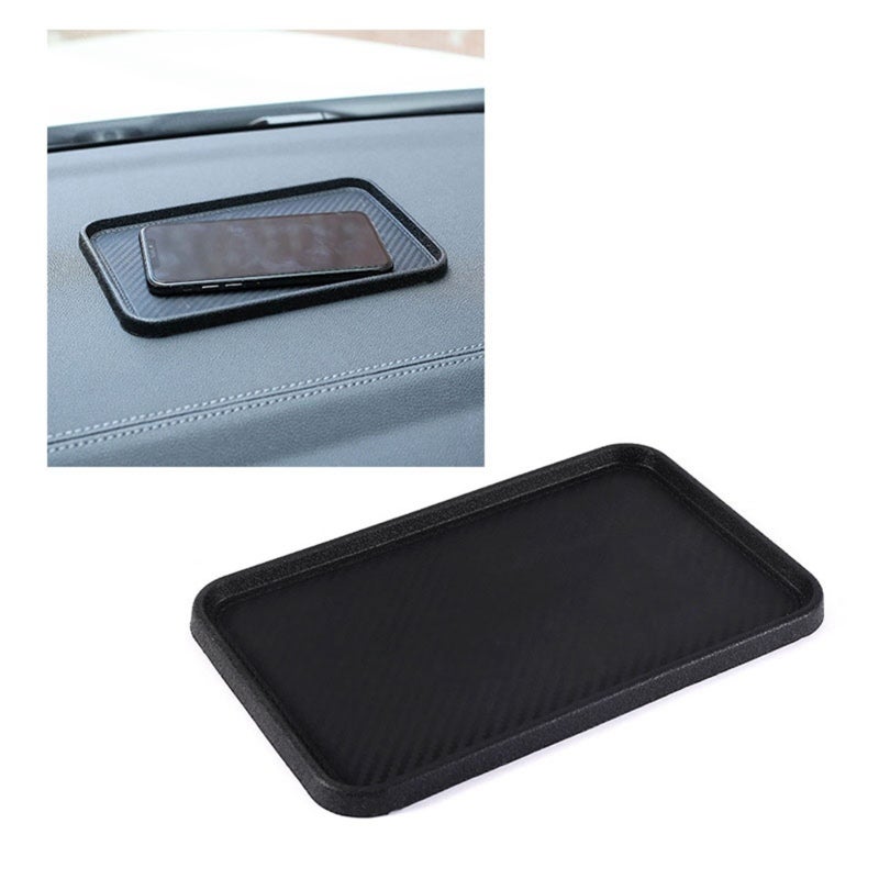 Dashboard Anti Slip Mat: Silicone Foldable Pad - Secure Grip Versatile Storage Non Slip Dashboard Pad for Car Interior Organizing, Driving Phone & Small Item Holder - Image 3