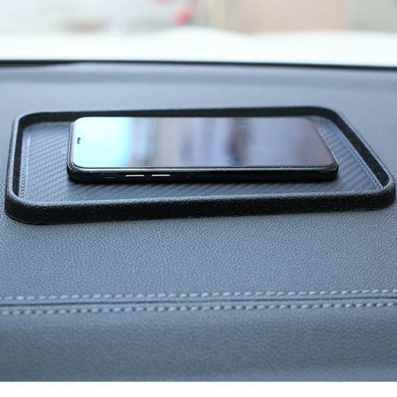 Dashboard Anti Slip Mat: Silicone Foldable Pad - Secure Grip Versatile Storage Non Slip Dashboard Pad for Car Interior Organizing, Driving Phone & Small Item Holder - Image 1