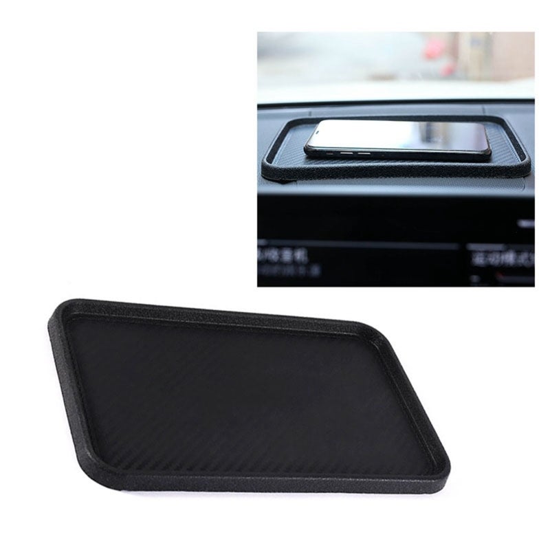Dashboard Anti Slip Mat: Silicone Foldable Pad - Secure Grip Versatile Storage Non Slip Dashboard Pad for Car Interior Organizing, Driving Phone & Small Item Holder - Image 2