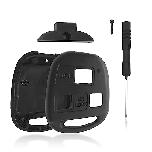 RBOKO Keyless Entry Remote Shell Case Replacement Key Fob Cover Case, Compatible with Lexus ES300 ES330 GS300 GS400 GS430 GX470 IS300 is330 LS400 LS430 LX470 RX300 RX330 RX350 RX400h RX450h2 SC430 Key Fob - Image 1