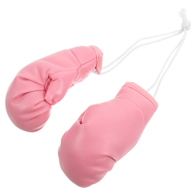 1 Pair Of Punching Gloves Charm Door Punching Gloves Decoration Punching Gloves Decor For Car Interior Punching Gloves Car Hanging Boxing Gloves Keychain - Image 4