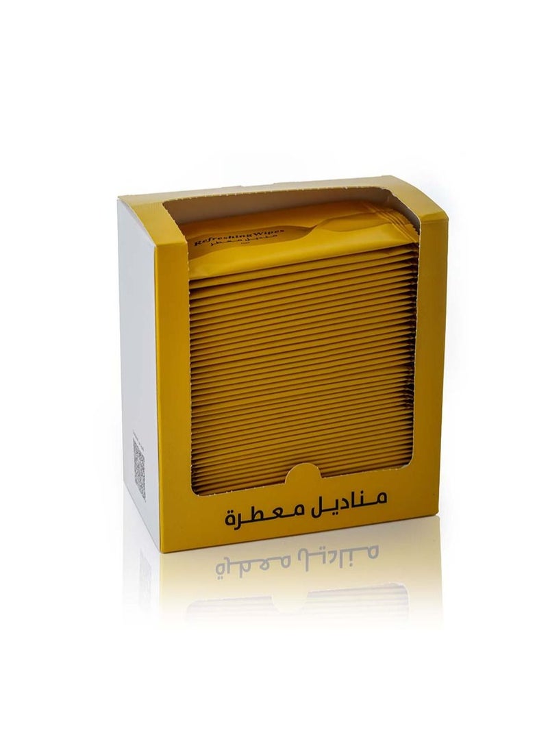 Lapaz 45 -Piece Perfumed Wipes Gentle Cleaning For Sensitive Skin, - Image 2