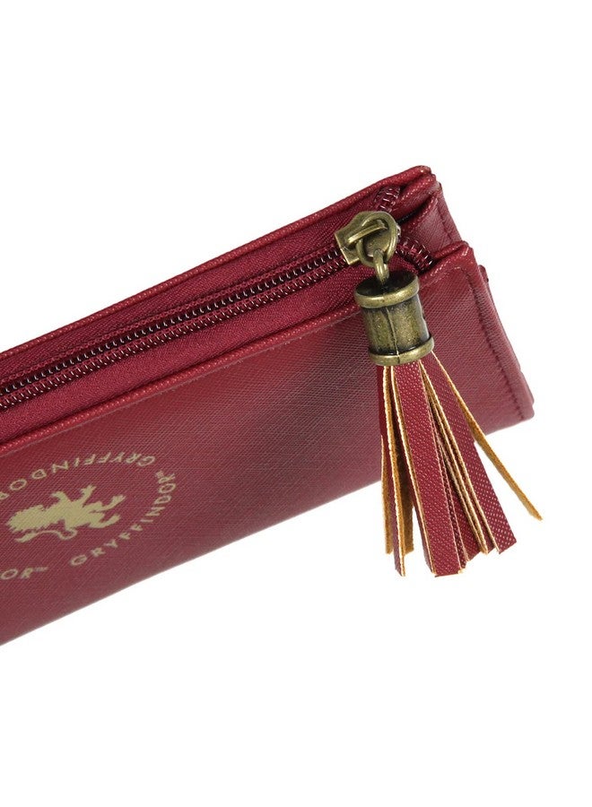 Bioworld Harry Potter Wallet Designer Hogwarts Gryffindor House Zipper Clutch Faux Leather Wallet For Women - Image 4