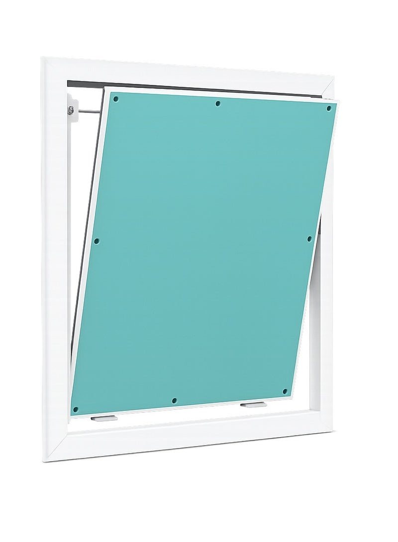 Home Care Manual Access Panel 500x500 mm | Aluminum Frame | Moisture Resistant Gypsum Board | Wall & Ceiling Inspection Door | Heavy Duty - Image 1