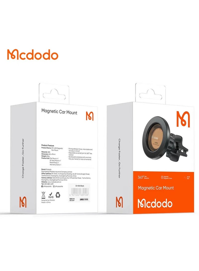 مكدودو حامل هاتف مغناطيسي للسيارة قابل للدوران 360 درجة من MCDODO CM-4050 - Image 2