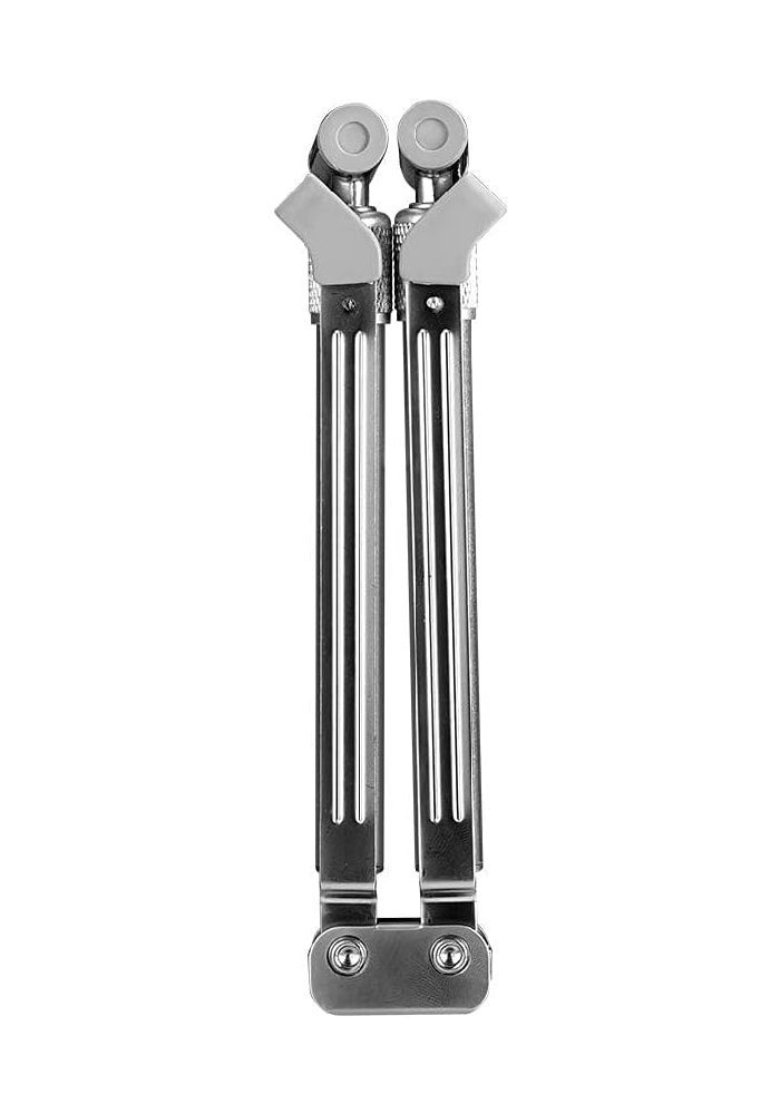 Adjustable Aluminum Laptop Cooler Stand - Lightweight X - Stand for iPad , MacBook , and Laptops - Image 1