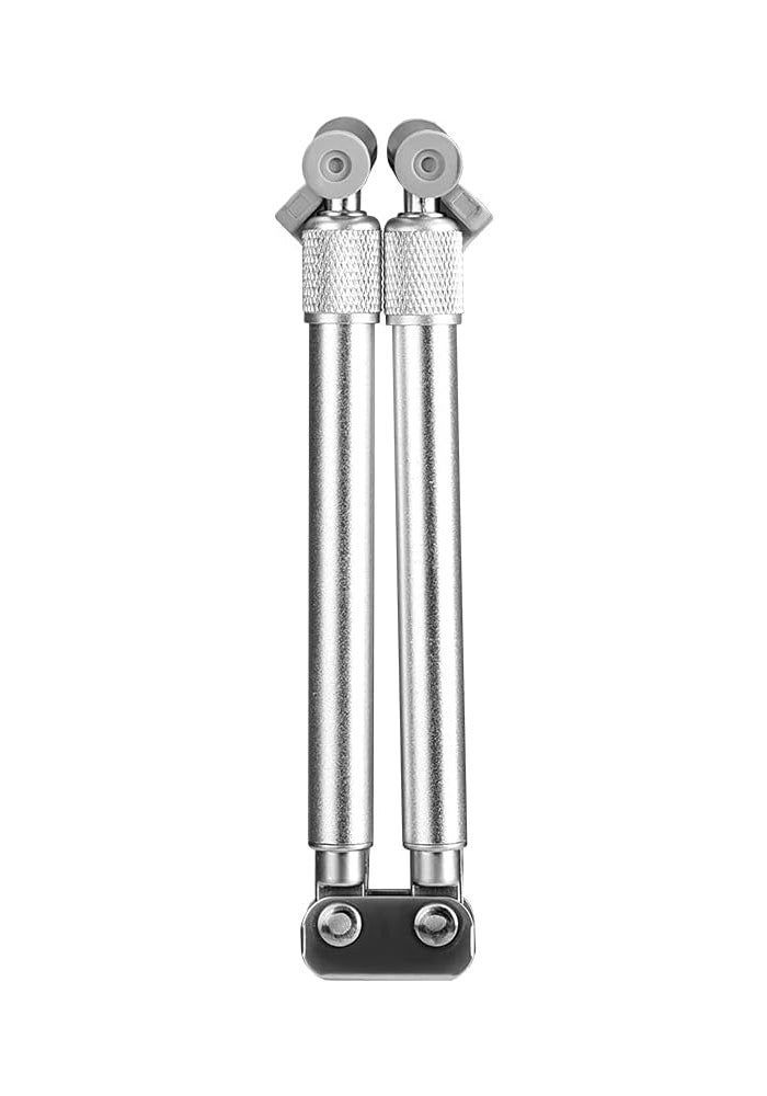 Adjustable Aluminum Laptop Cooler Stand - Lightweight X - Stand for iPad , MacBook , and Laptops - Image 2