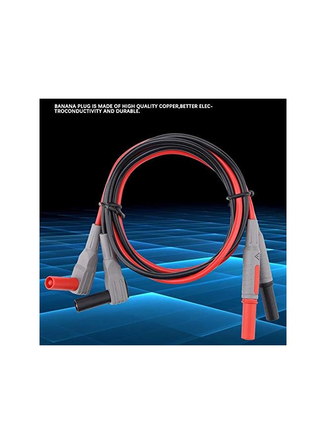 PROMASS P1300D Digital Multimeter Test Leads Multimeter with Clips Replaceable Probe Tips  - Image 3