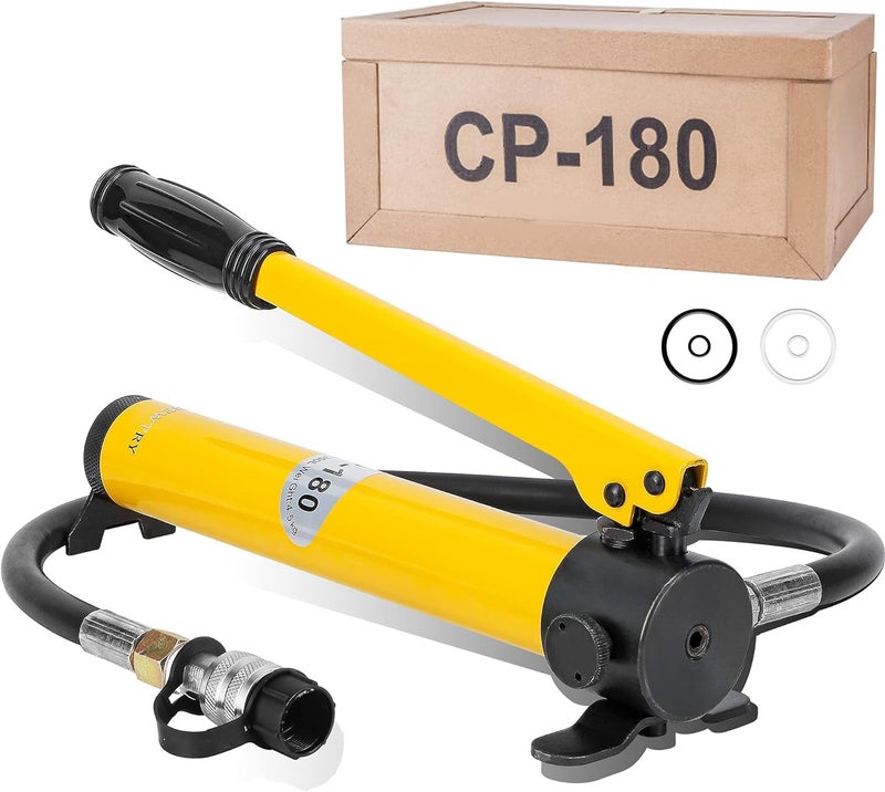 HELLARO CP-180 Hydraulic Pump Hand Operated Pump Hydraulic Hand Pump Manual Pump - Image 1