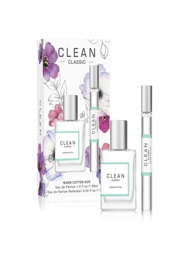CLEAN CLASSIC Warm Cotton Duo 2024 Holiday Gift Set - Image 3