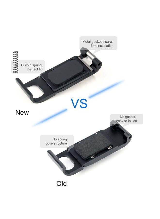 SOONSUN Aluminum Side Door Cover for GoPro Hero 8 Black Removable Replacement Battery Door Cover with Type-C Port for GoPro Hero8 Black, Charging Without Removing Battery Door - Image 5