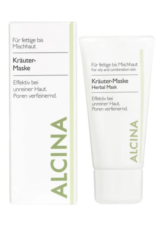 ALCINA Herbal Face Mask for Oily & Combination Skin with Kaolin