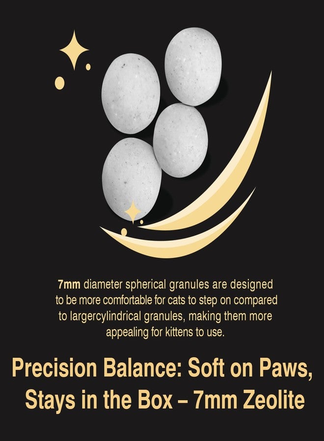 IMMCUTE Enhanced Cat Litter Pellets 9 lbs, Exclusively for Use with Dual-Layer Litter Box Systems, Dehydrating Pellets，Zeolite, Long-Lasting Odor Control Non-climping Litter - Image 4